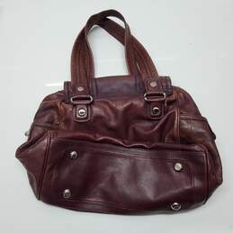 Marc by Marc Jacobs Maroon 100% Cow Leather Shoulder Bag AUTHENTICATED alternative image