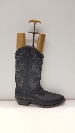 Tony Lama Men Cowboy Boots Black Size 10