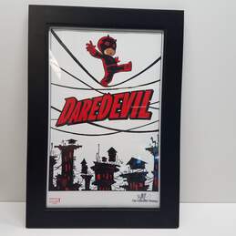 Framed Marvel DareDevil Mini Poster Signed by Skottie Young