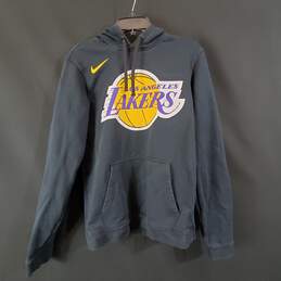 Nike Men Los Angeles Lakers Black Hoodie Sz S