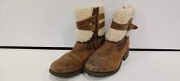 Ugg Women's Brown Leather boots Size 8