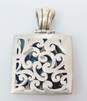 Barse 925 Sterling Silver Scrolled Cut Out Pendant 20.0g image number 3