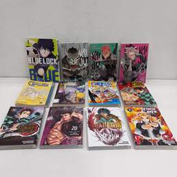 Bundle of 12 Assorted Manga Books