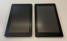 Amazon Kindle Fire Tablets Assorted Models Lot of 2