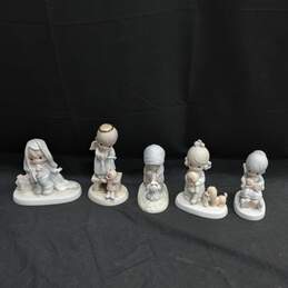 Bundle of 5 Assorted Precious Memories Figurines