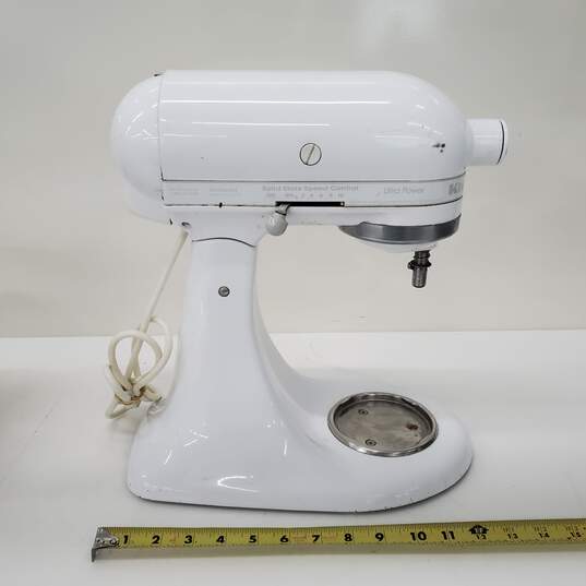 KitchenAid Ultra Power KSM90PSWW White Countertop Mixer - Parts/Repair Untested image number 1