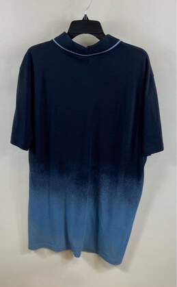 NWT Hugo Boss Dark Blue Cotton Short Sleeve Spread Collared Polo Shirt Size XXXL alternative image