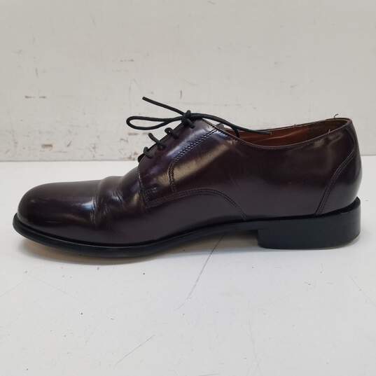 Bostonian Burgundy Leather Oxford Dress Shoes Men's Size 9 W image number 2