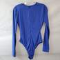 Zara Bodysuits Womens Knotted Cut Out Royal blue Size M image number 1