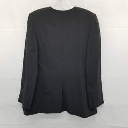 AUTHENTICATED Balenciaga Dark Gray Blazer Jacket Wms Size 40 alternative image