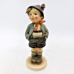 VTG Goebel Hummel Figurines Brother Merry Wanderer & Singing Lesson w/ Medallion alternative image