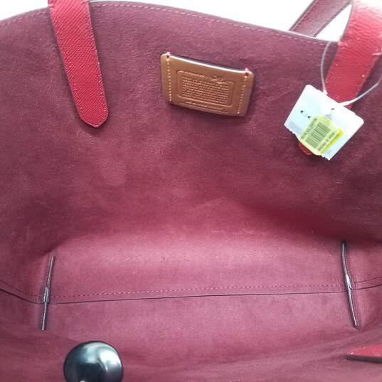Coach Wizard Of Oz Highline Red Tote With Motif image number 3