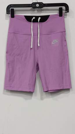 Women's Nike Air Size Small Purple Tight Fit Running Shorts