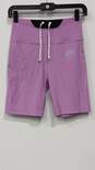 Women's Nike Air Size Small Purple Tight Fit Running Shorts image number 1