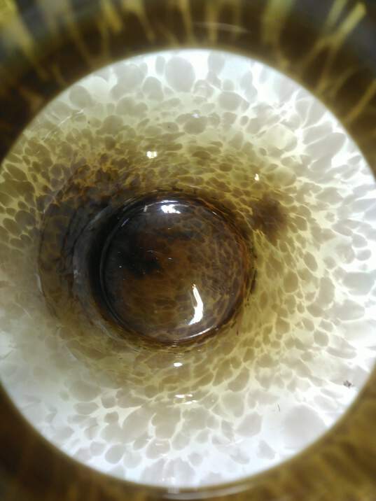 Brown Murano Glass Vase image number 4