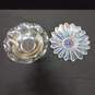 Pair of Vintage Carnival Glass Dishes image number 2