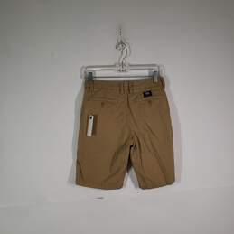 Mens Regular Fit Slash Pockets Flat Front Chino Shorts Size 28/16 alternative image