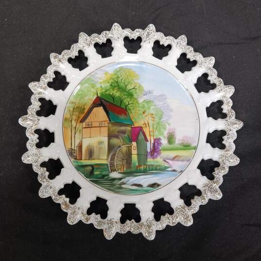 Two Hand Painted Decorative Plates image number 2