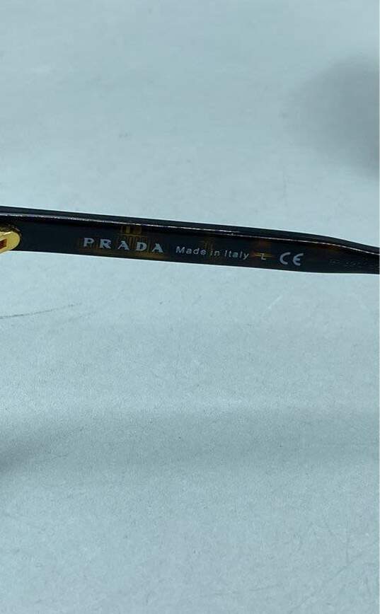 Prada Black Sunglasses No Lens - Size One Size image number 7