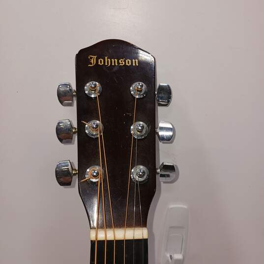Johnson JG-610-N Dreadnaught Acoustic Guitar image number 6