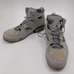 Jordan Flight Club 91 Wolf Grey Men's Shoes Size 11.5