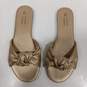 Lauren Conrad Women's Gold Tone Sandals Size 9 image number 3