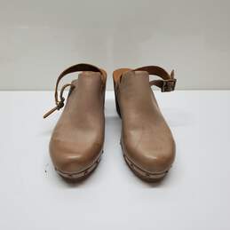 Kork Ease Darby Clogs Leather Studded Slingback Womens Shoes Sz 7