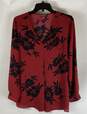 Vince Camuto Red Long Sleeve - Size Medium image number 1