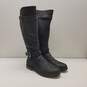 Torrid Plus Size Dual Buckle Knee-High Boot Women's Size 10WW image number 3