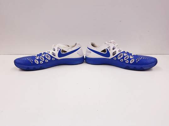 Nike train Speed 4 TB White Royal Men's Athletic Shoes Size 11 image number 6