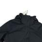 Womens Black Long Sleeve Mock Neck Pockets Hooded 3-in-1 Full-Zip Jacket Size XL image number 3