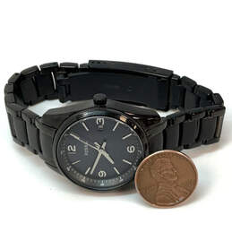 Designer Fossil BQ-1123 Black MOP Stainless Steel Round Analog Wristwatch alternative image