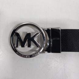 Michael Kors Brown Leather Belt alternative image