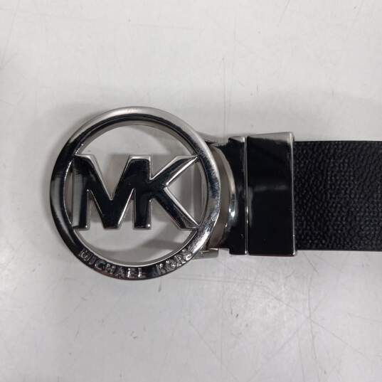 Michael Kors Brown Leather Belt image number 2
