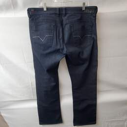 Diesel Trouleg Stretch Dark Blue Jeans Size 36 alternative image