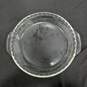 Fire King 10" Glass Pie Plate Pan image number 1