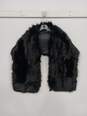 Caracilia Women's Black Faux Fur Shawl/Wrap Size S image number 1