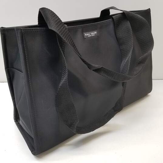 Kate Spade Medium Nylon Tote Bag Black image number 4