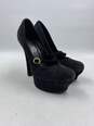 Authentic Yves Saint Laurent Black Pump Heel W 5.5 image number 3
