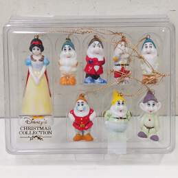 Vtg. Disney Snow White & 7 Dwarfs Christmas Ornaments