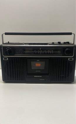 Sanyo AM/FM Stereo Radio Cassette Recorder M-9902-SOLD AS IS, UNTESTED
