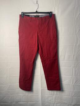 Banana Republic Mens Wine Colored Khaki Pants Size 31/30
