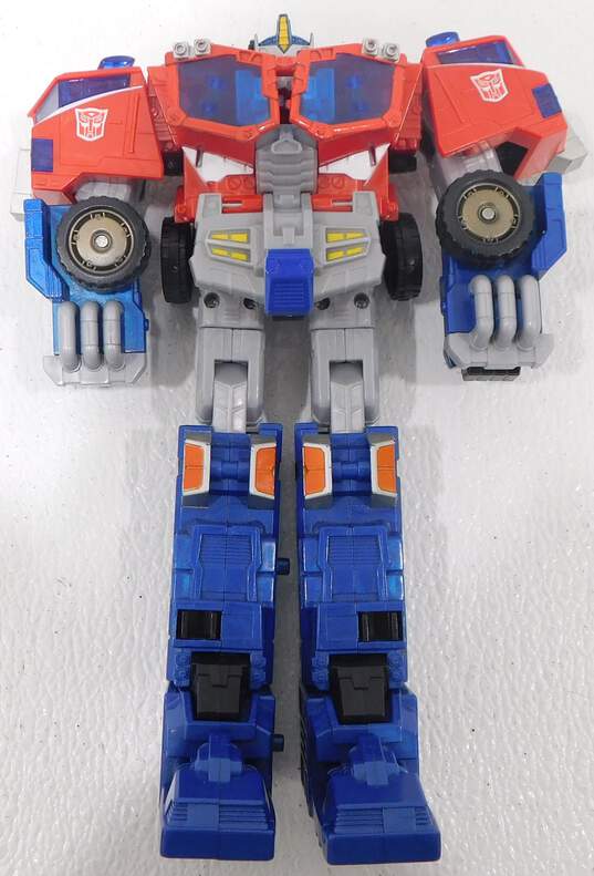 2004 Hasbro Takara Transformers Optimus Prime 10 Inch Action Figure image number 1
