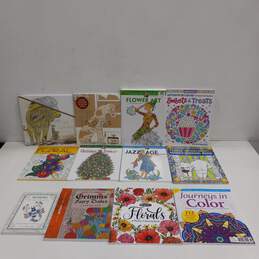 Lot of 12 Assorted Coloring Books
