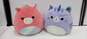 Pair of Assorted Squishmallows Stuffed Animals image number 1