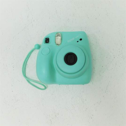 Fujifilm Instax Mini 7+ Seafoam Green Instant Film Camera image number 1