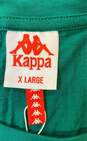 Kappa Unisex Green Graphic T-Shirt- XL NWT image number 3