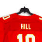 NWT Mens Multicolor Kansas City Chiefs Tyreek Hill #10 NFL Jersey Size XXL image number 4