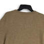 NWT Mens Tan Knitted Crew Neck Long Sleeve Pullover Sweater Size Large image number 4