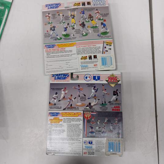 Lot of 10 Starting Line Up Sports Figurines NIB image number 2